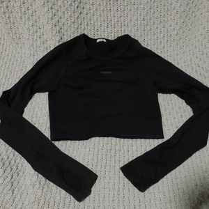 GYMSHARK Flex Sports Long Sleeve Crop Top